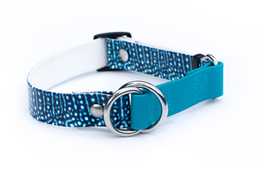 UV Printed BioThane Adjustable Limited Slip Collar | SeaFlower Co