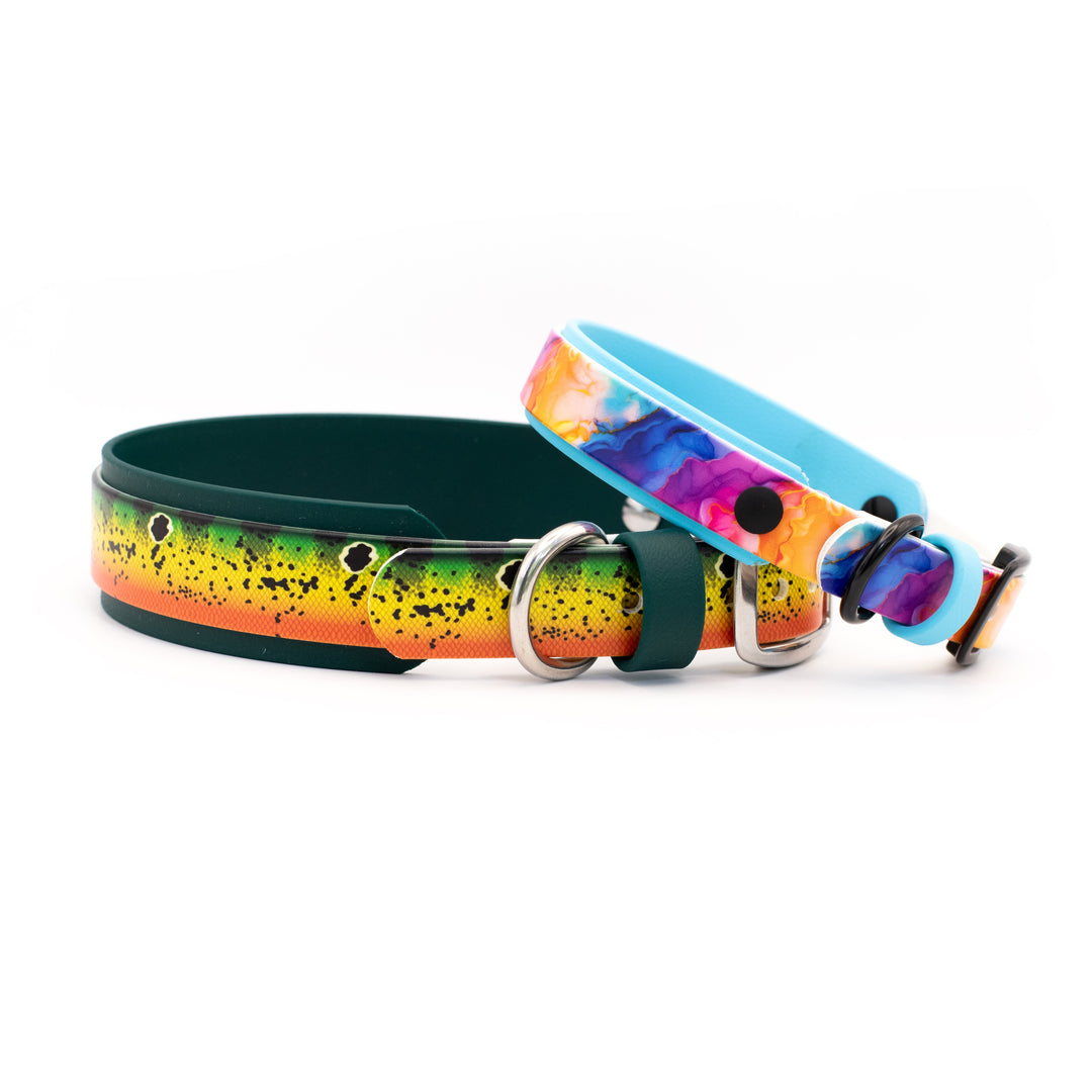 UV-Printed Double Layered BioThane® Collar | Pick Your Pattern