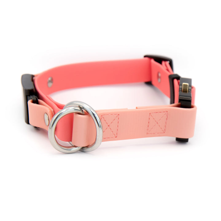 Fi Compatible 3/3+ Limited Slip Adjustable BioThane® Pet Collar With Quick Release Buckle | Waterproof Dog Gear