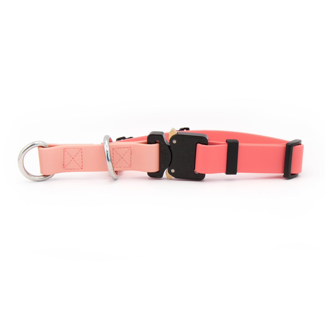 Fi Compatible 3/3+ Limited Slip Adjustable BioThane® Pet Collar With Quick Release Buckle | Waterproof Dog Gear
