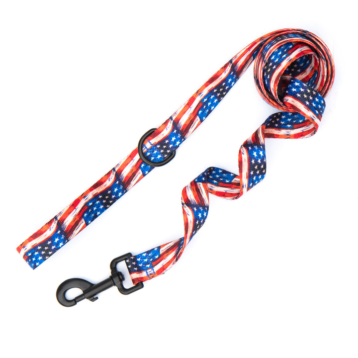 American Flag Dog Leash