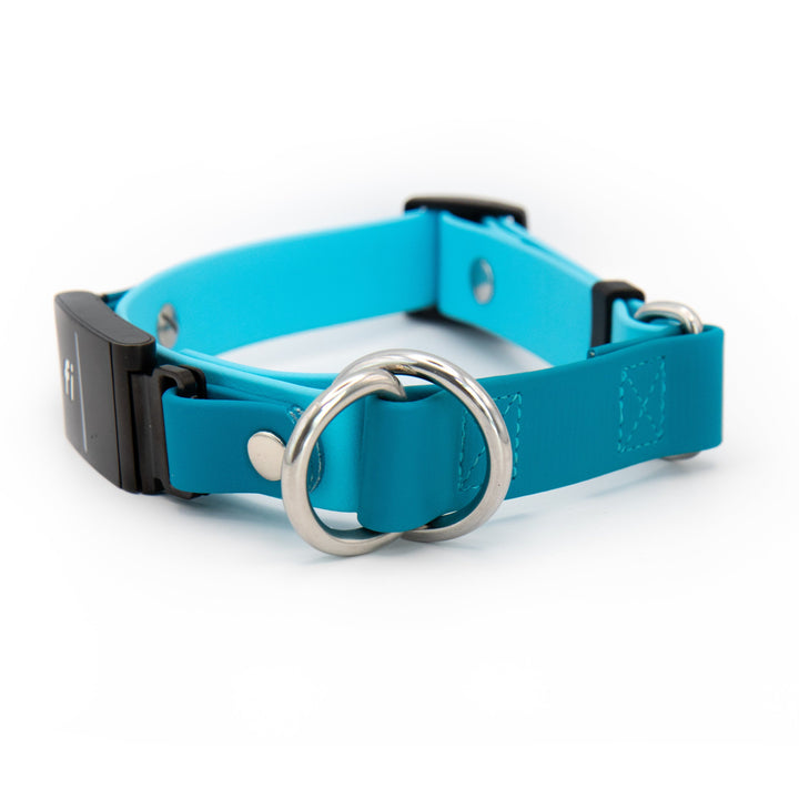 Fi Compatible 3/3+ Limited Slip Adjustable BioThane® Pet Collar | Waterproof Dog Gear