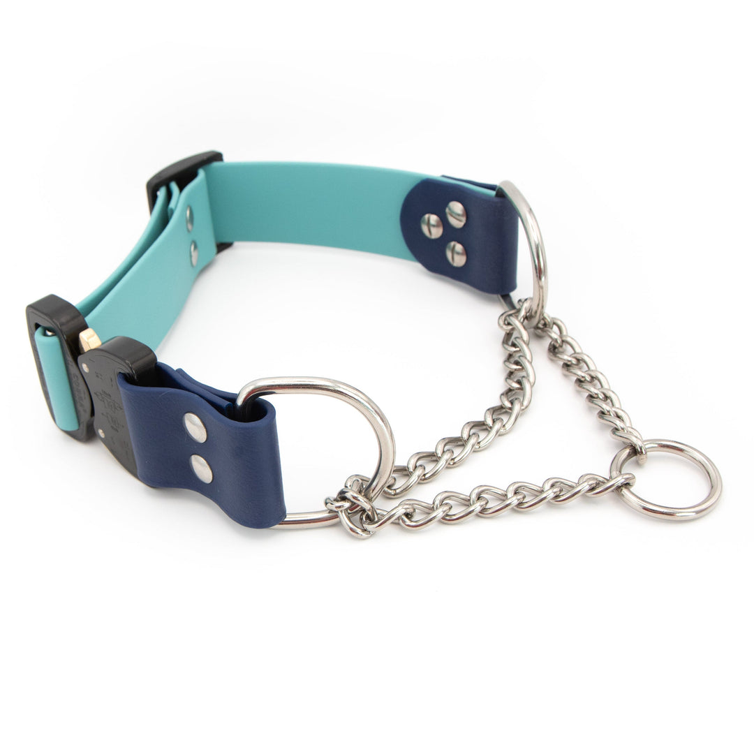 1.5" BIoThane® Adjustable Buckle Martingale Collar | Waterproof Dog Gear