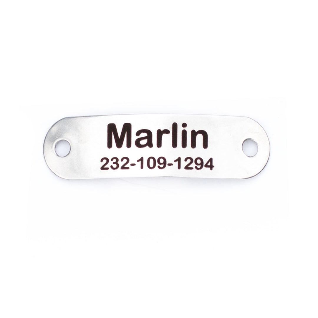Add a Personalized Stainless Steel Nameplate