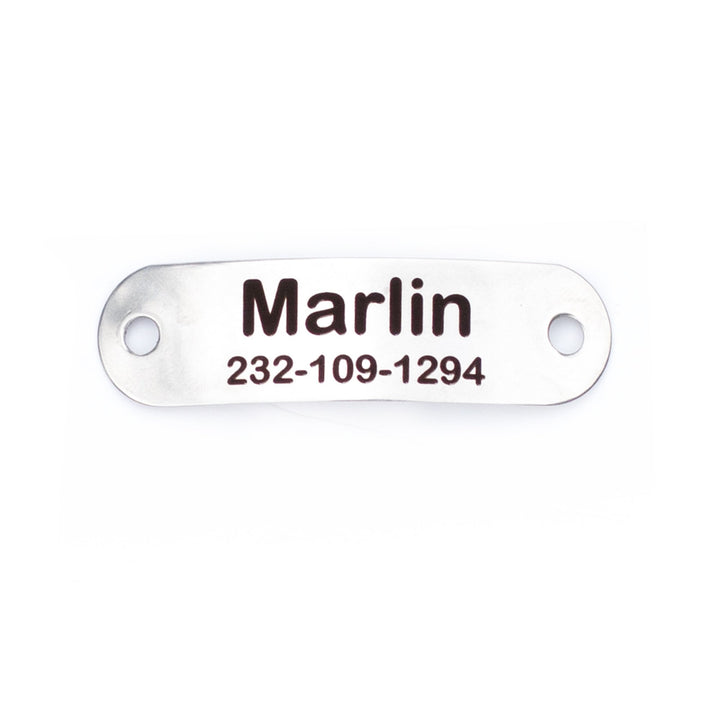 Add a Personalized Stainless Steel Nameplate