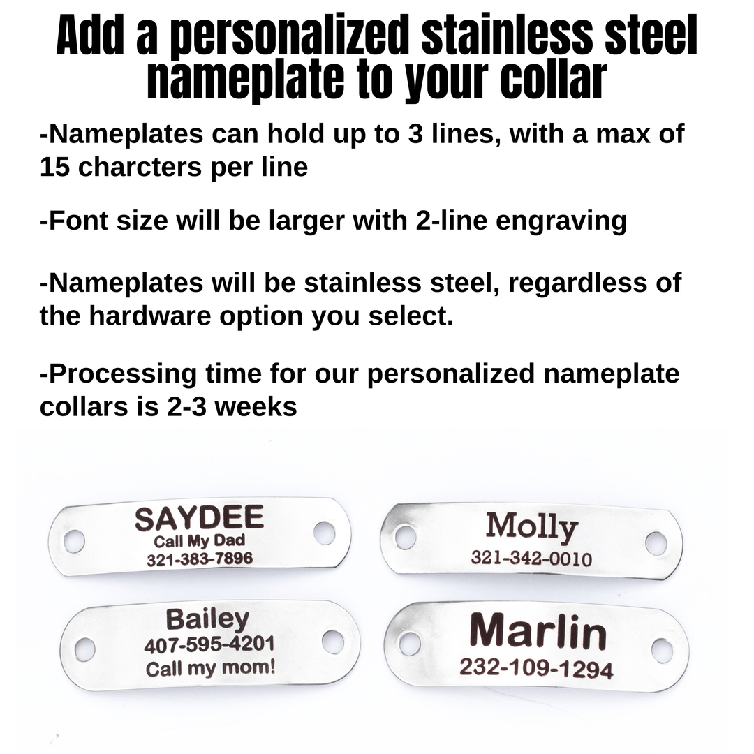 Two-Toned UV-Printed BioThane® Collars | Pick Your Pattern