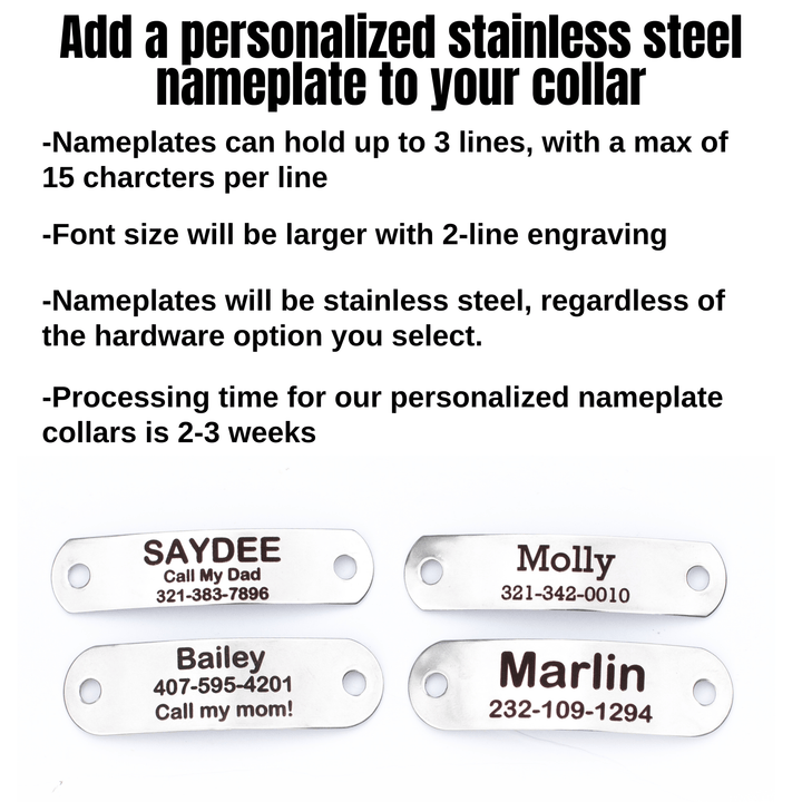 Two-Toned UV-Printed BioThane® Collars | Pick Your Pattern