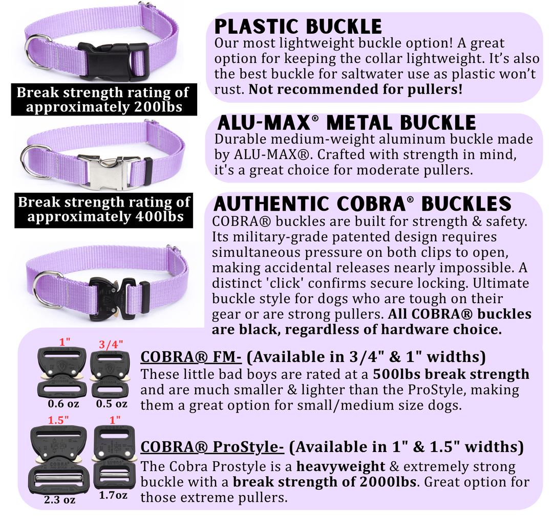 Limited Slip BioThane® Collar With Buckle