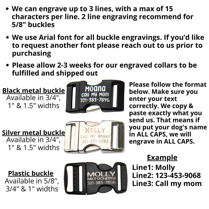 Personalize Your Buckle