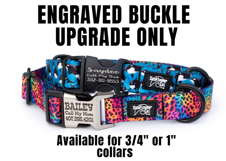 Upgrade To Personalized Buckle | Only Available for 3/4" & 1" Collar Widths