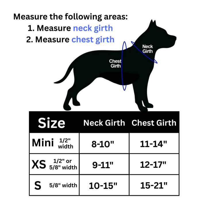 Mini &amp; Extra Small Harness With Neck Buckle | Pick Your Pattern