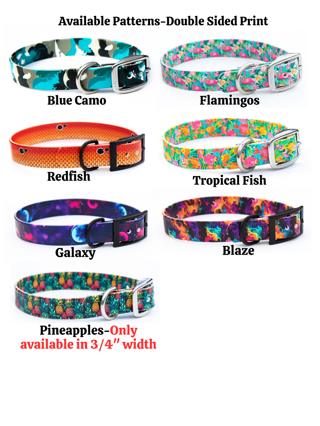 Limited Slip Patterned BioThane® Collar