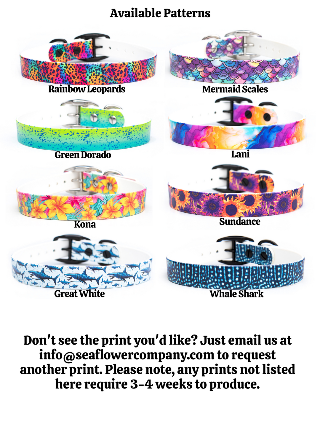 Fi Compatible Series 3/3+ Adjustable Limited Slip Patterned BioThane® Collar With Buckle