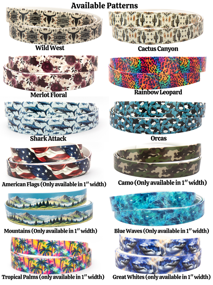 UV-Printed BioThane® Collars | Pick Your Pattern