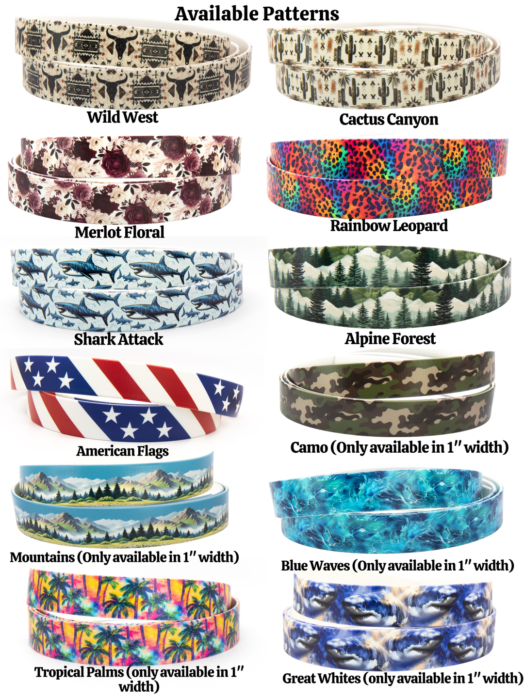 Fi Compatible 3/3+ Limited Slip Patterned BioThane® Collar With Buckle