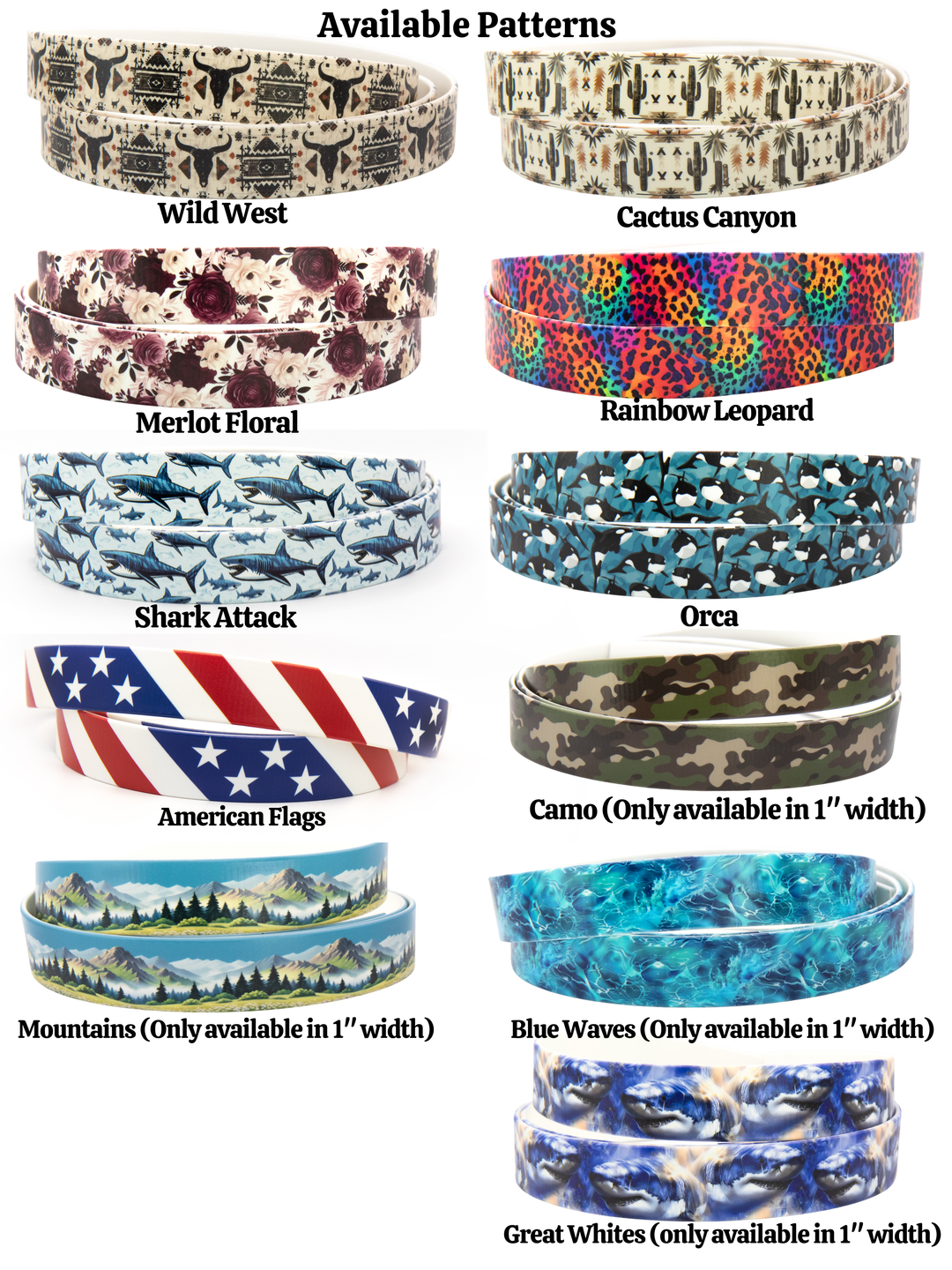 Limited Slip UV-Printed BioThane® Collar | Pick Your Pattern