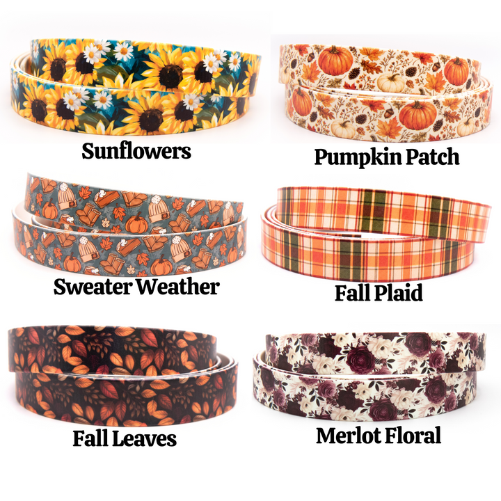 Autumn Fi Compatible Series 3/3+ BioThane® Collars With Quick Release Buckle