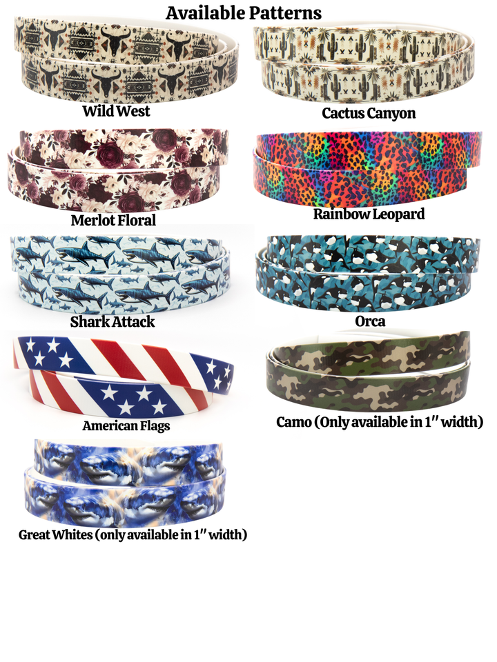 UV-Printed BioThane® Collar With Quick Release Buckle | Pick Your Pattern