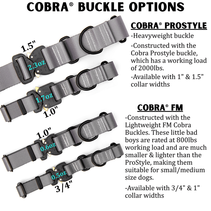 Fi Series 3/3+ Compatible Martingale Collar With Buckle