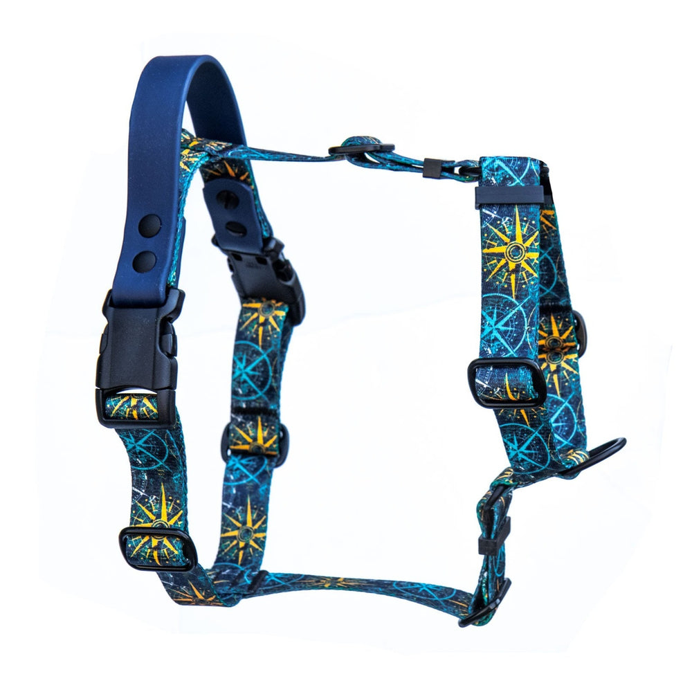 Nautical Compass No Pull Dog Harness | SeaFlower Co