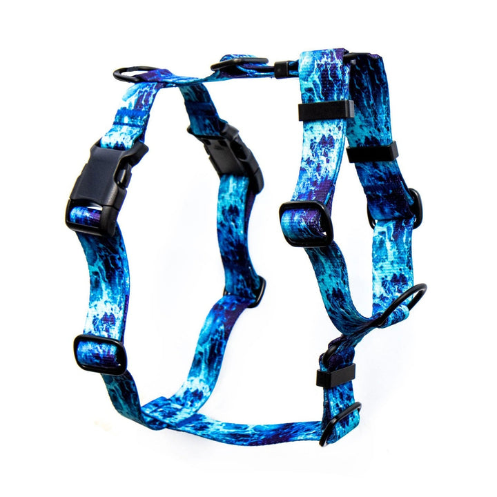 Ocean Wave No Pull Dog Harness | SeaFlower Co