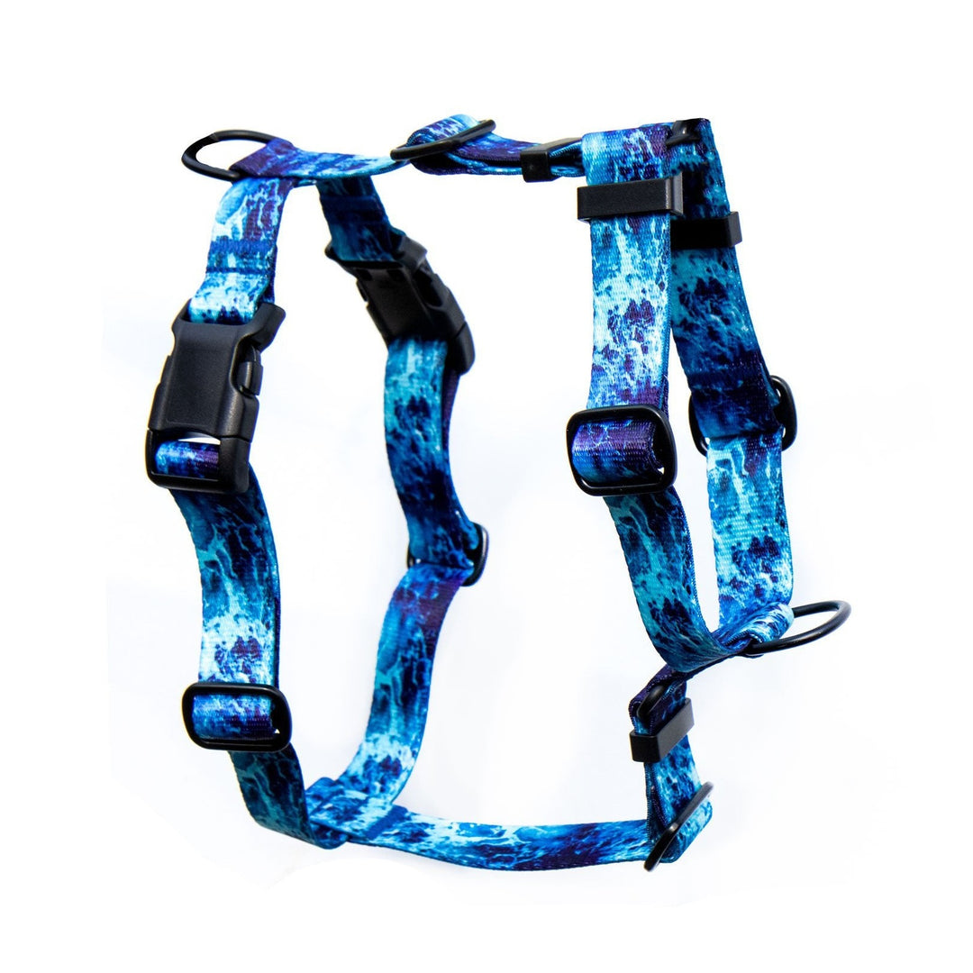 Ocean Wave No Pull Dog Harness | SeaFlower Co