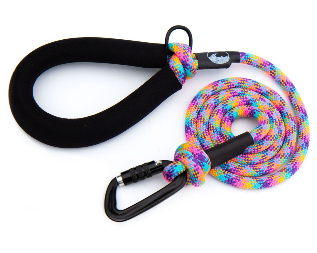 Rope Leash With Soft Neoprene Handle | SeaFlower Co