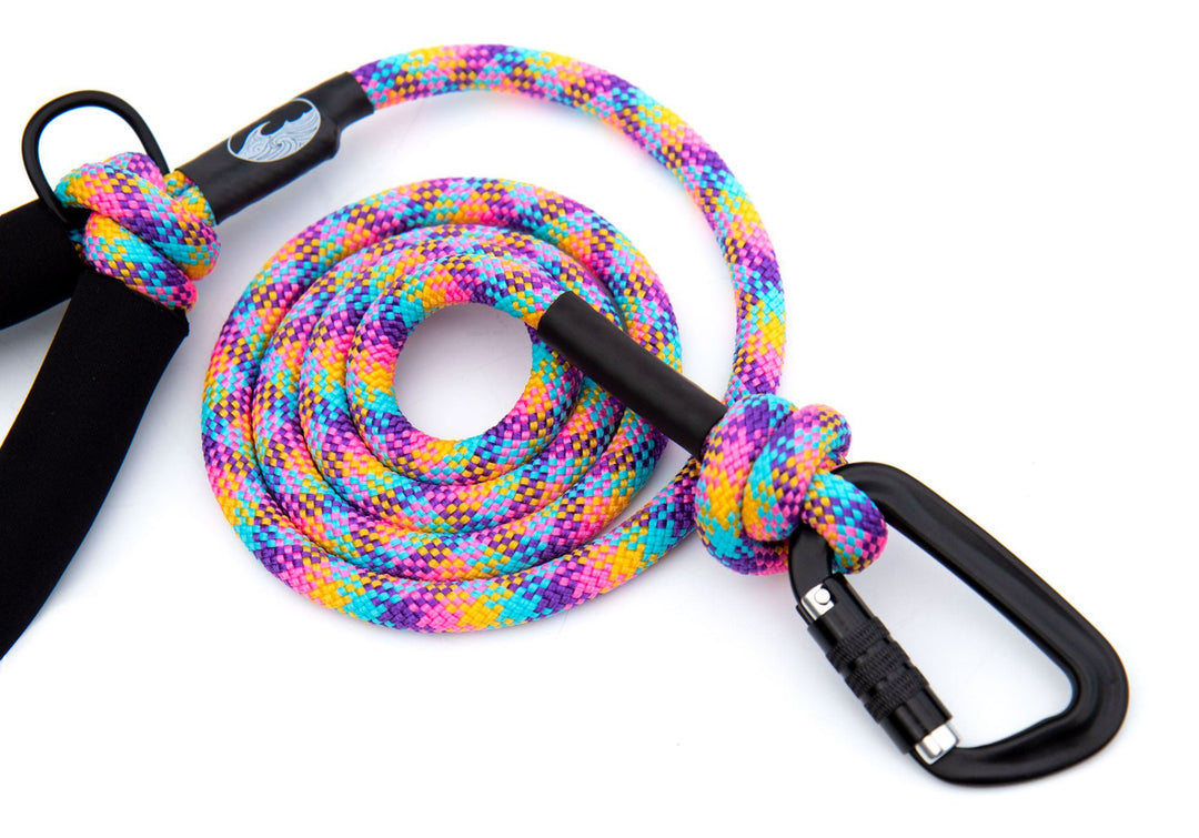 Rope Leash With Soft Neoprene Handle | SeaFlower Co