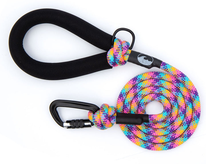 Rope Leash With Soft Neoprene Handle | SeaFlower Co