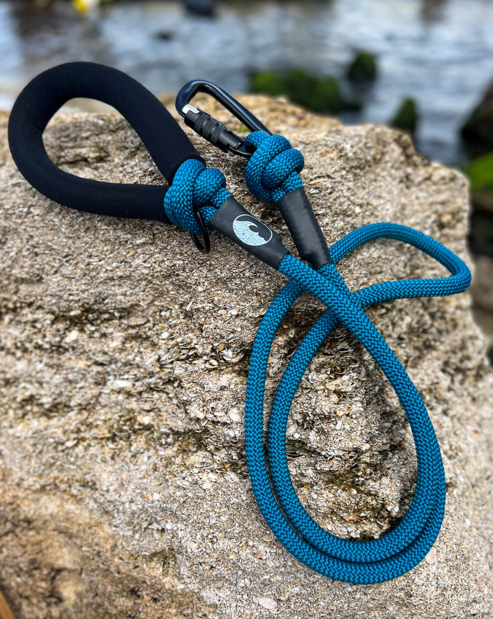 Aqua Rope Leash With Padded Handle | SeaFlower Co