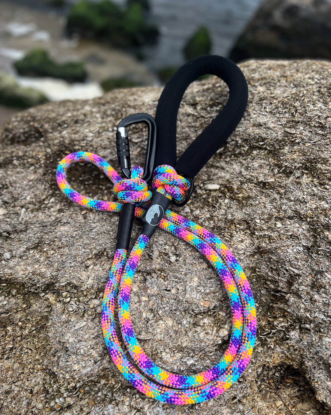 Rope Leash With Soft Neoprene Handle | SeaFlower Co